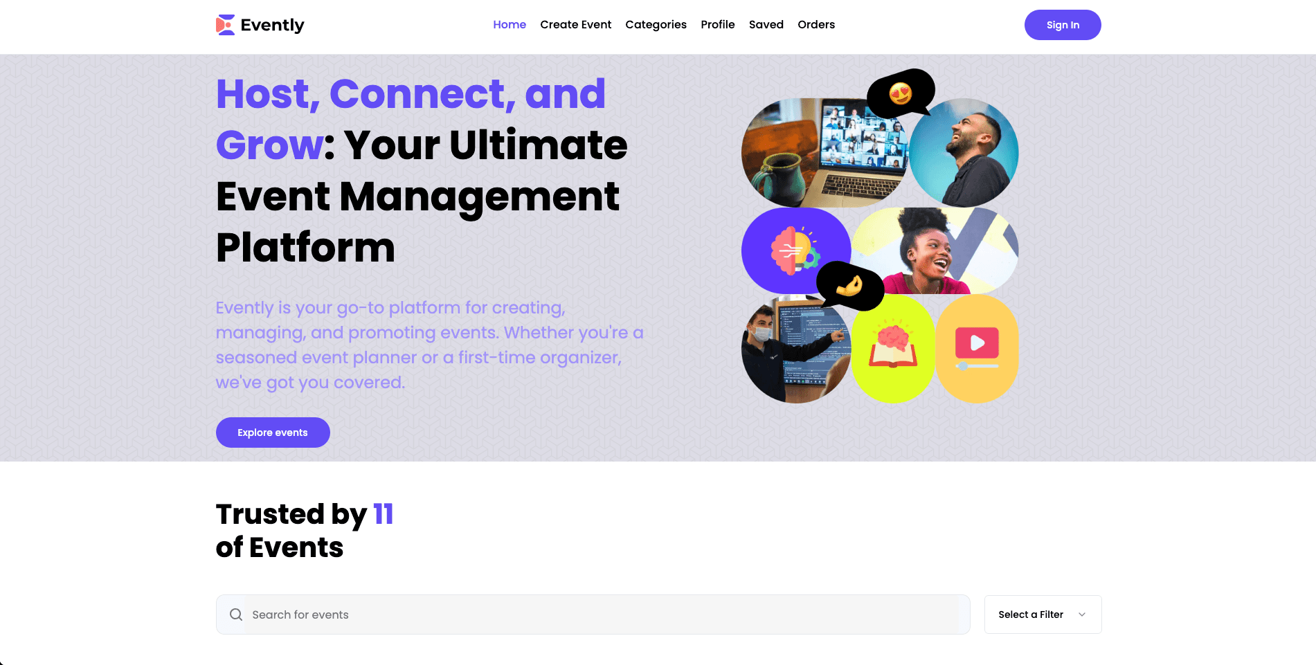 Evently - Your Ultimate Event Management Platform