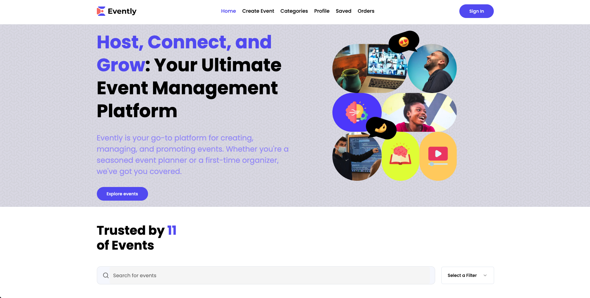 Evently - Your Ultimate Event Management Platform